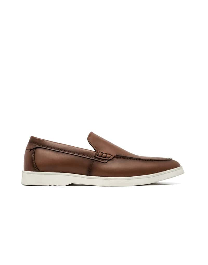 Mocasín casual para hombre en cuero REF THIA01