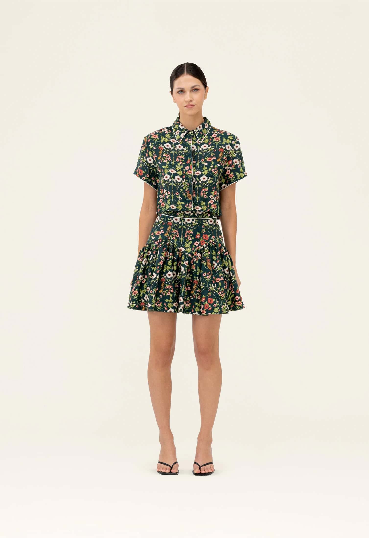 Virtuosa Mosquetero Cropped shirt