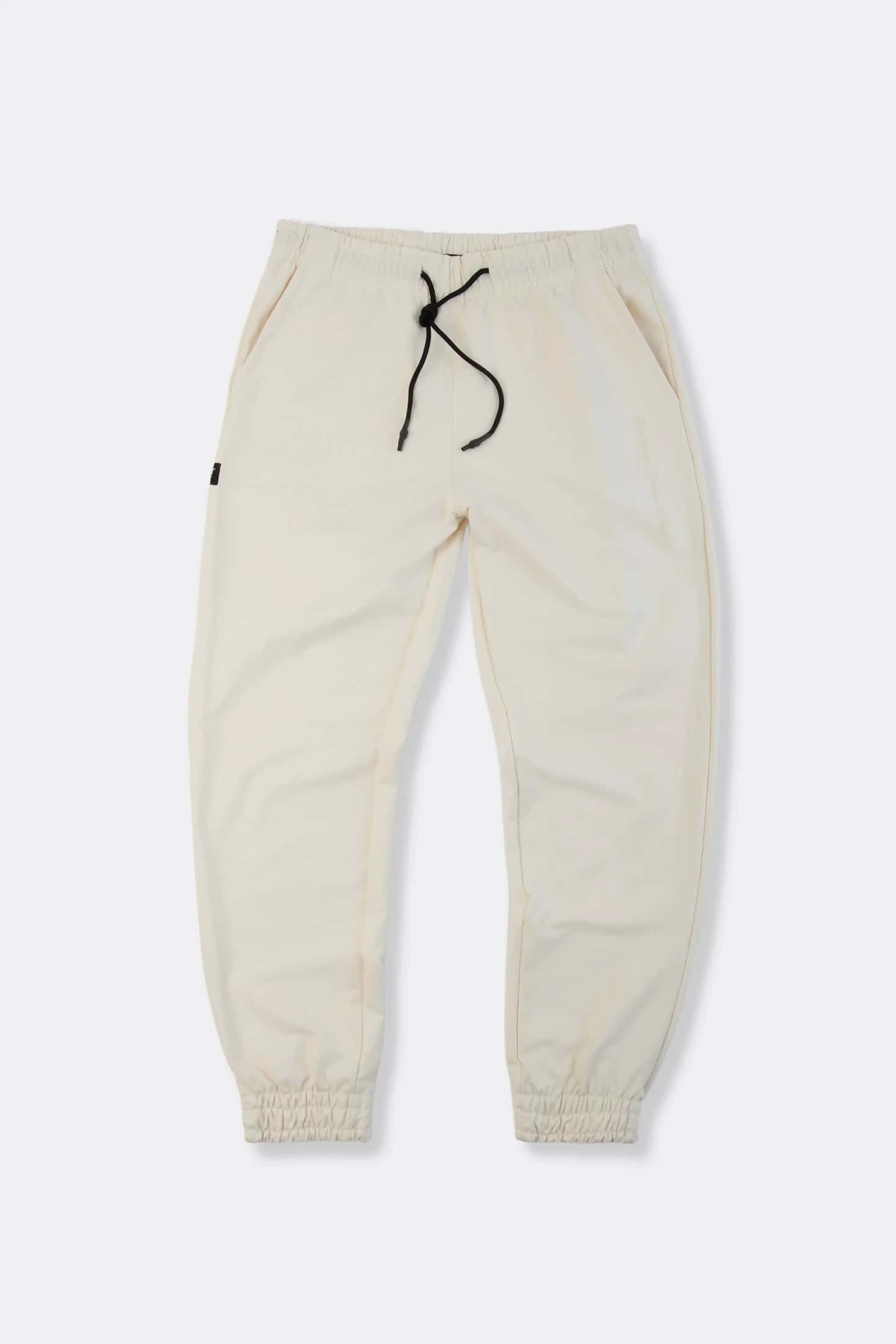 PANTALON JOGG COLOR IVORY