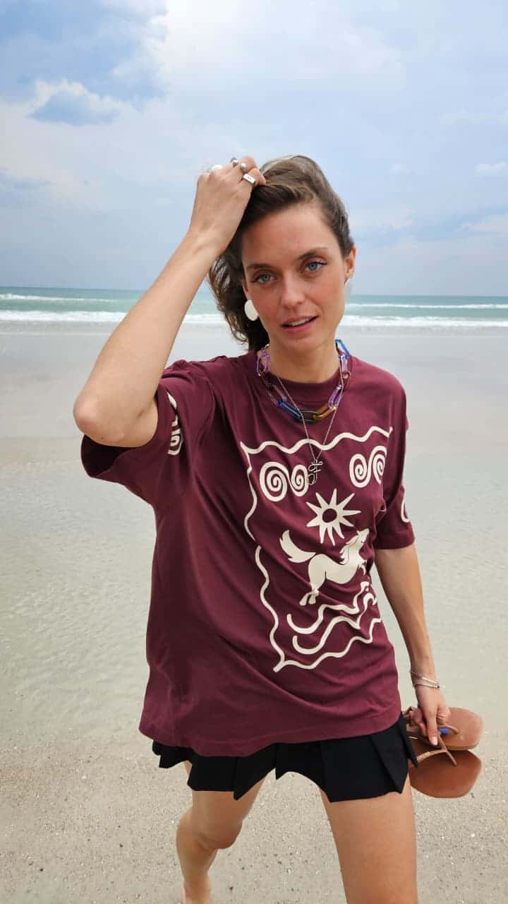 T-shirt Oversize Caballo Bajo el Sol - miniatura 7