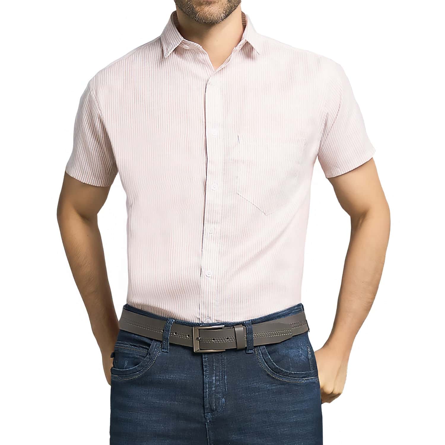 Camisa Mateo Coral Croydon para Hombre