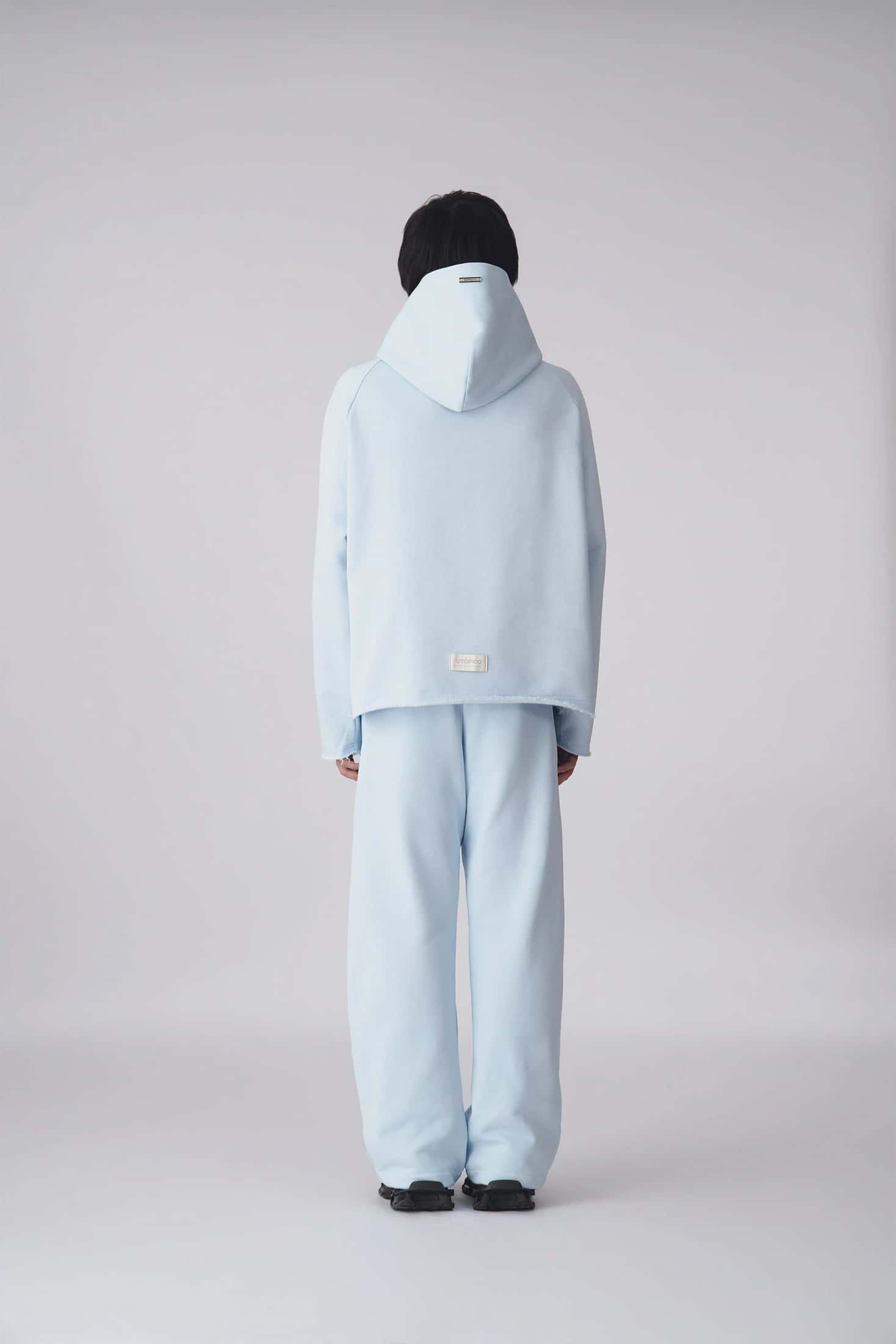 HOODIE BASICS V2 - AZUL CELESTE - miniatura 3