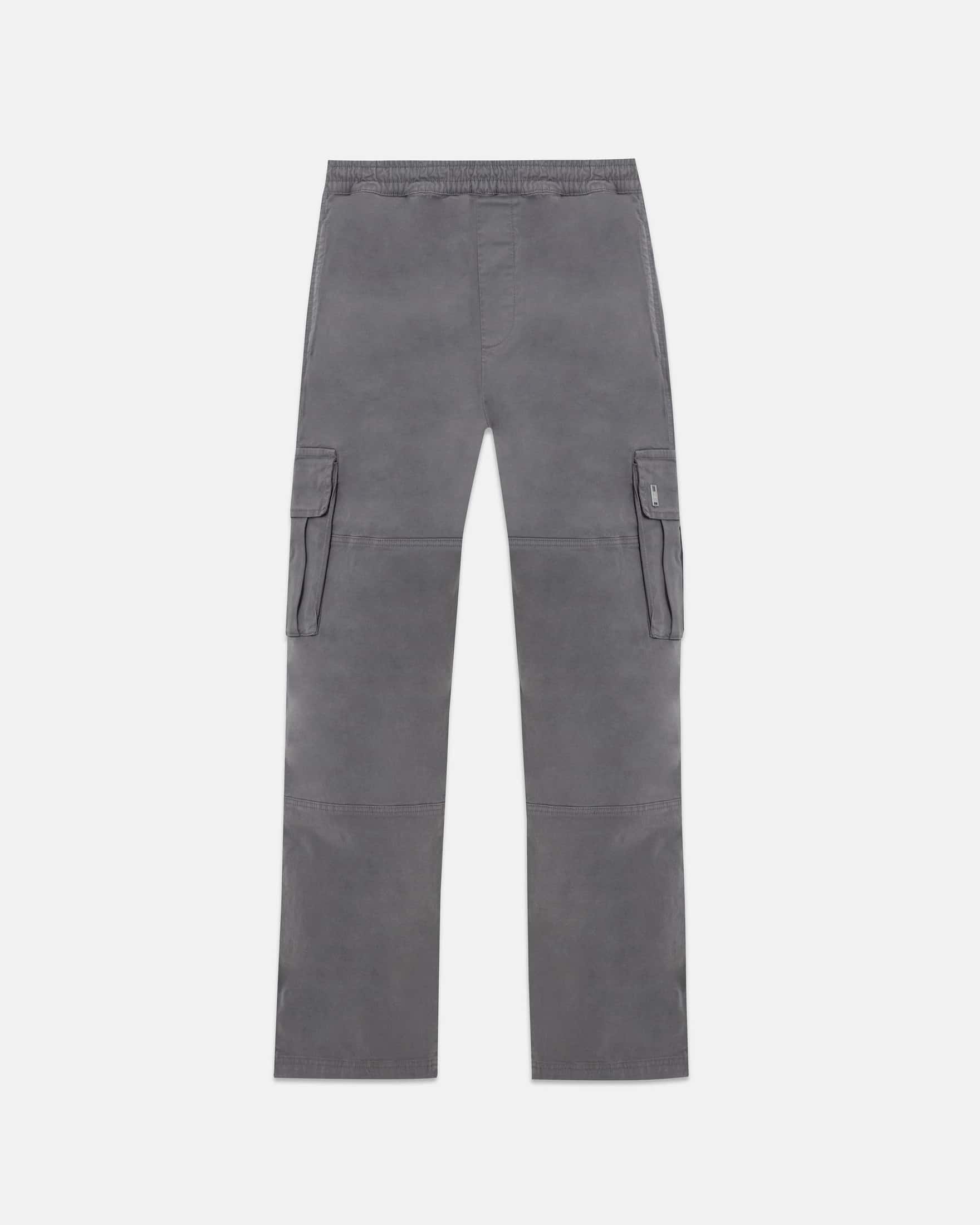Basics Relaxed Cargo Pants Gray