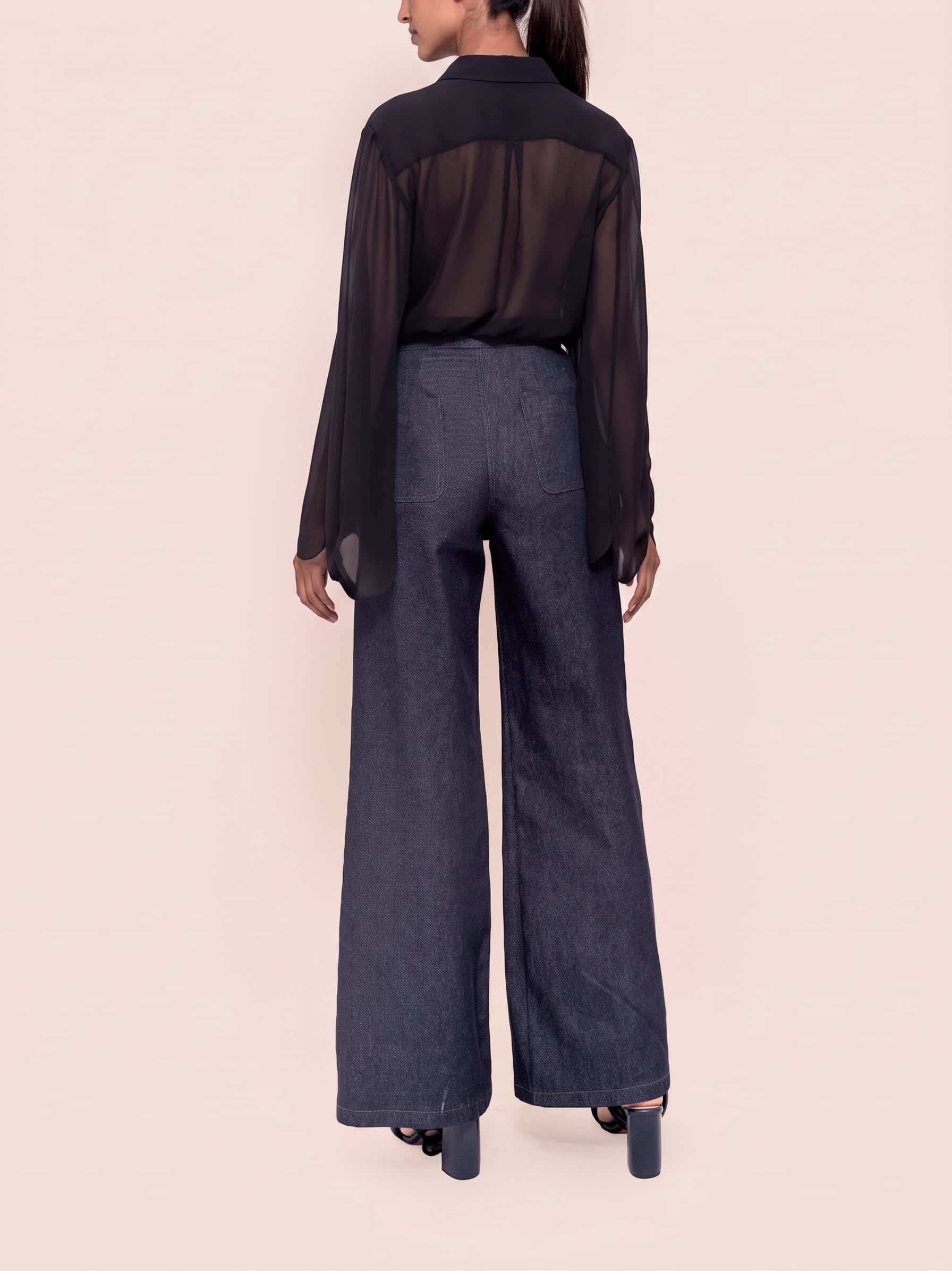 SURI BLOUSE BLACK - miniatura 4