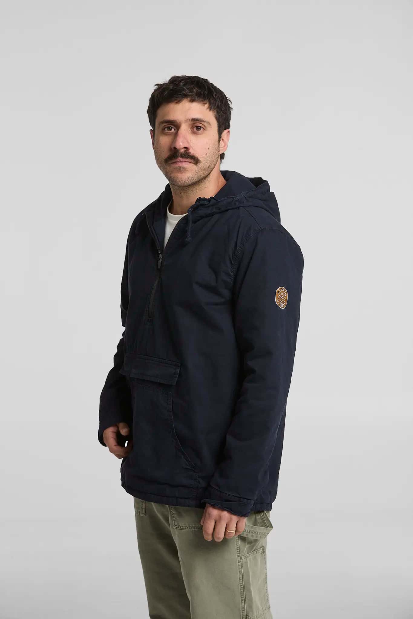 Chaqueta Anorak Azul Oscuro - miniatura 2