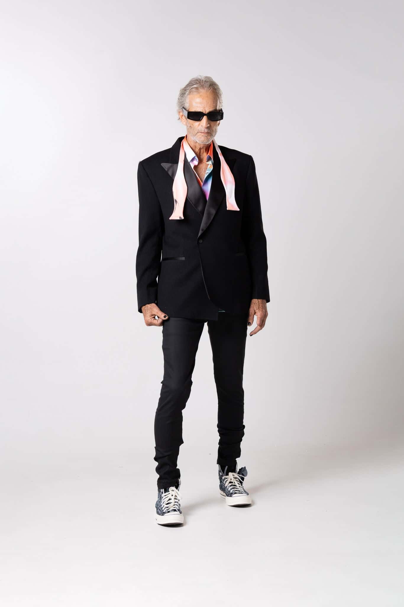 SKINNY JEAN RAMONES LEATHER - miniatura 2