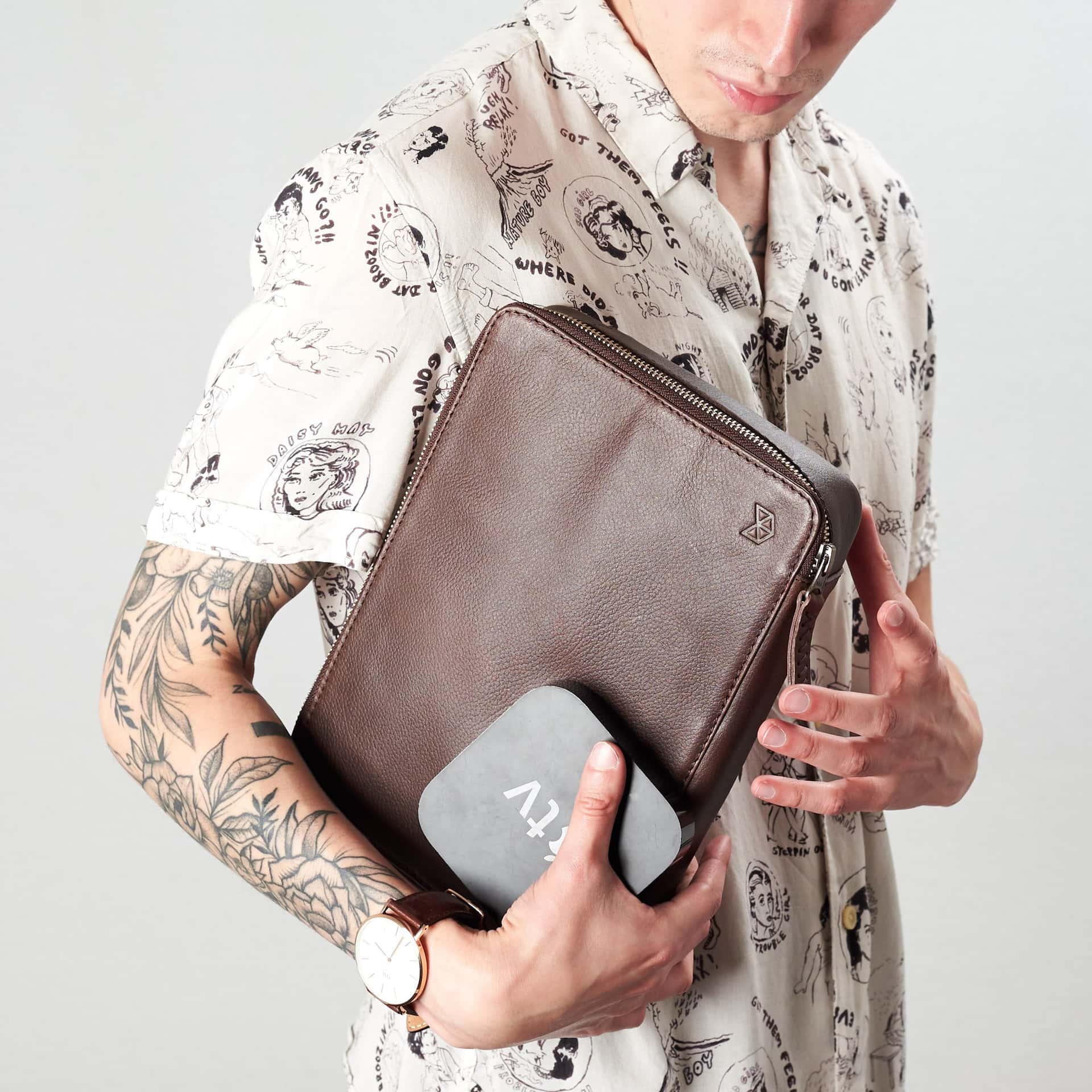 Small Gear Pouch · Dark Brown