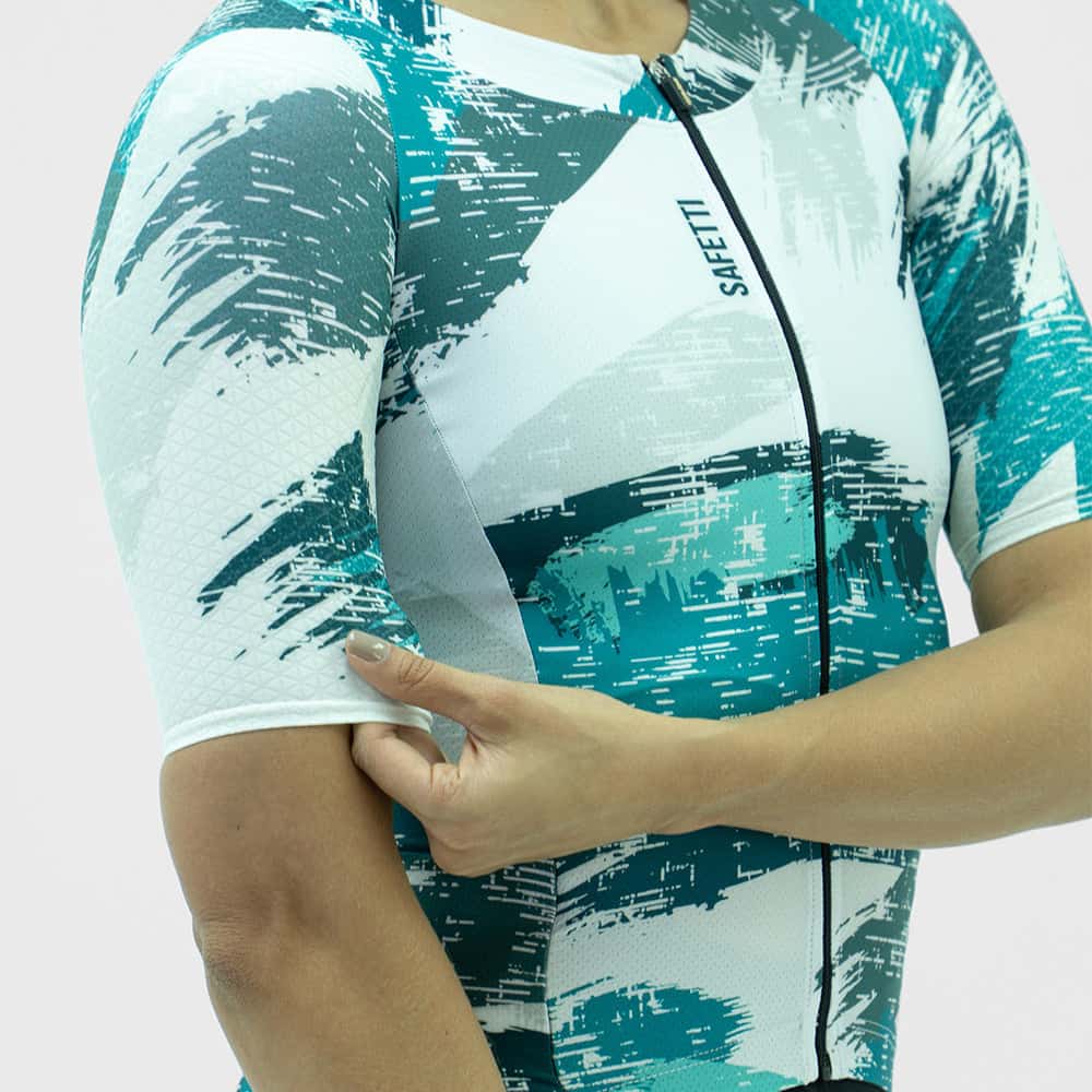 ENTERIZO MANGA CORTA SWIPE BLANCO PARA MUJER - miniatura 5