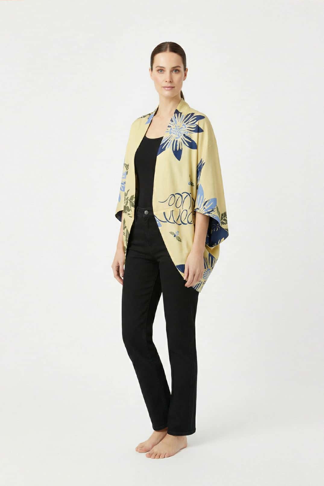Kimono Savia Achira Azul - miniatura 2