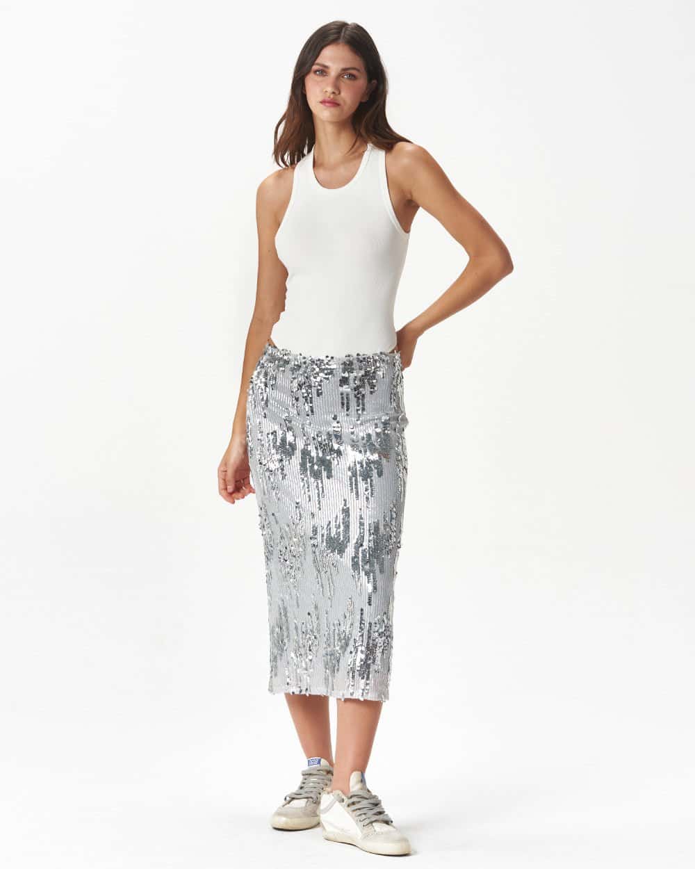 FANCY MIDI SKIRT