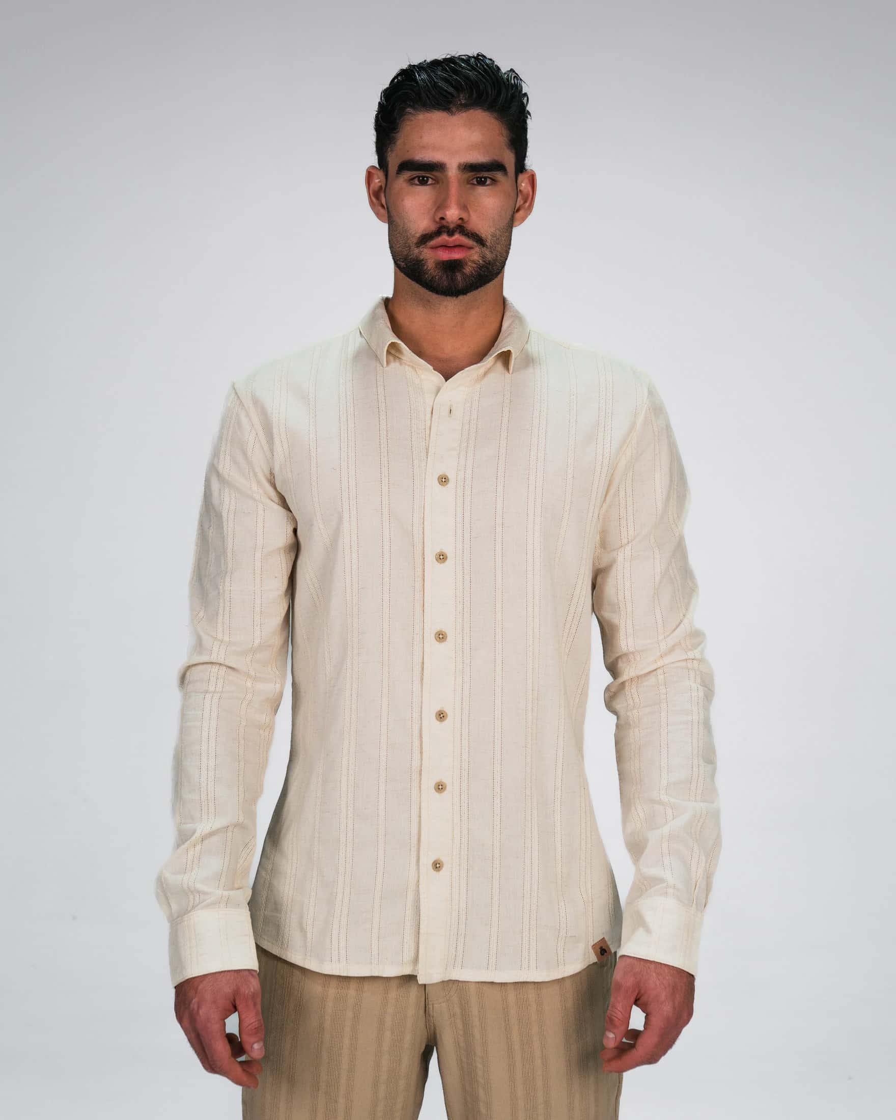 Camisa Artesana Beige