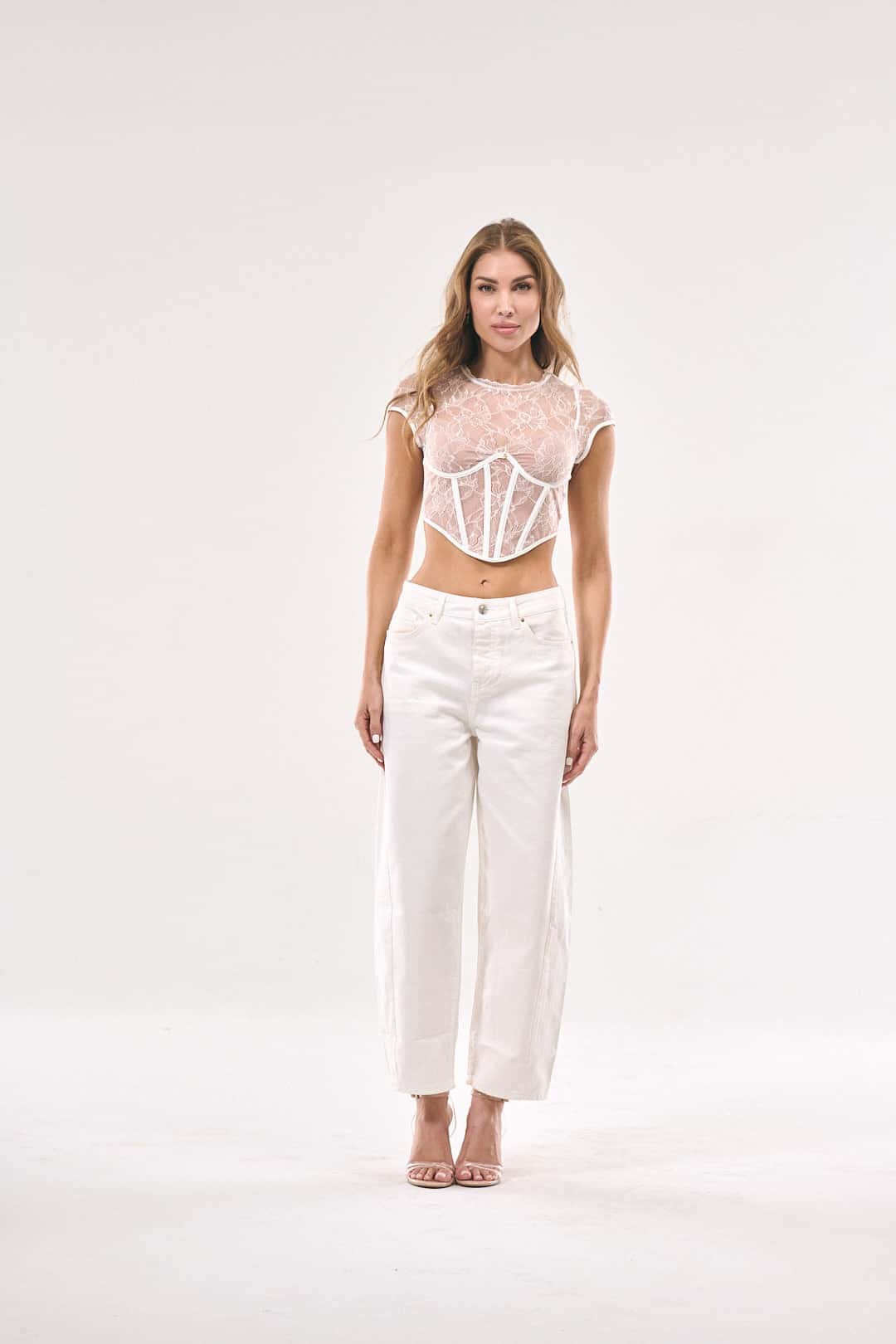 Bustier Vittoria Blanco - miniatura 3