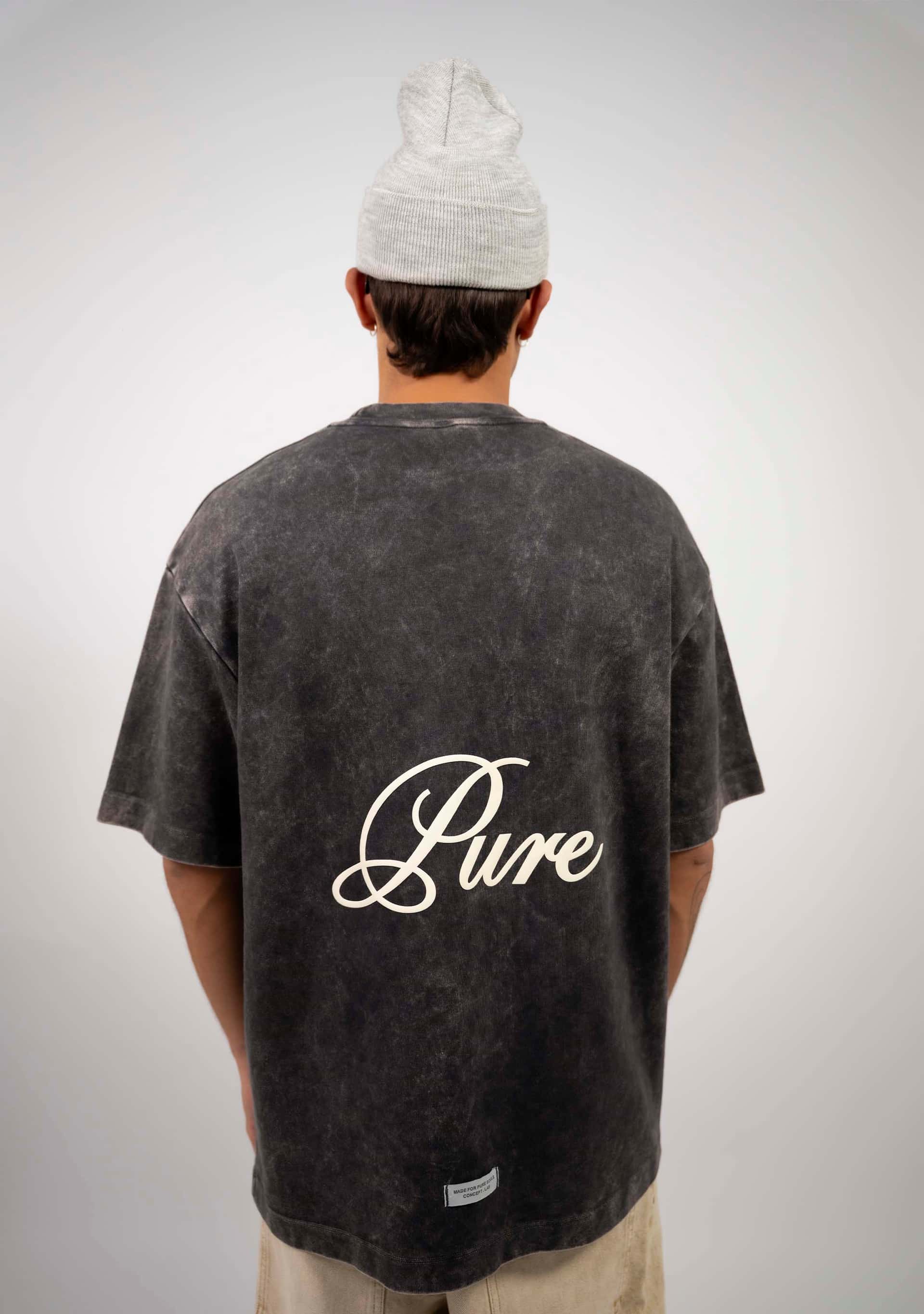 Washed Black Logo T-Shirt - miniatura 2