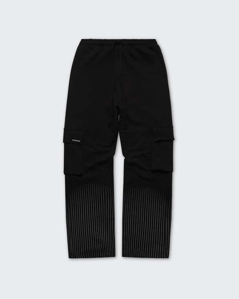 Sudadera Negra Pinstripe Utility - miniatura 7