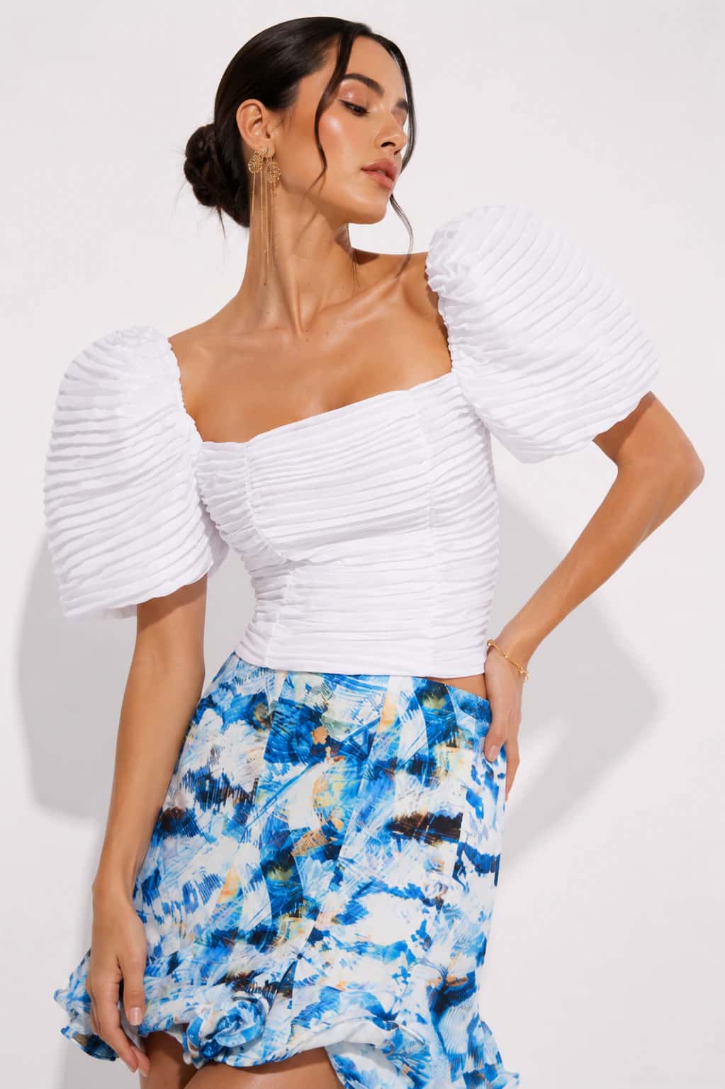 Blusa Khiani Blanca