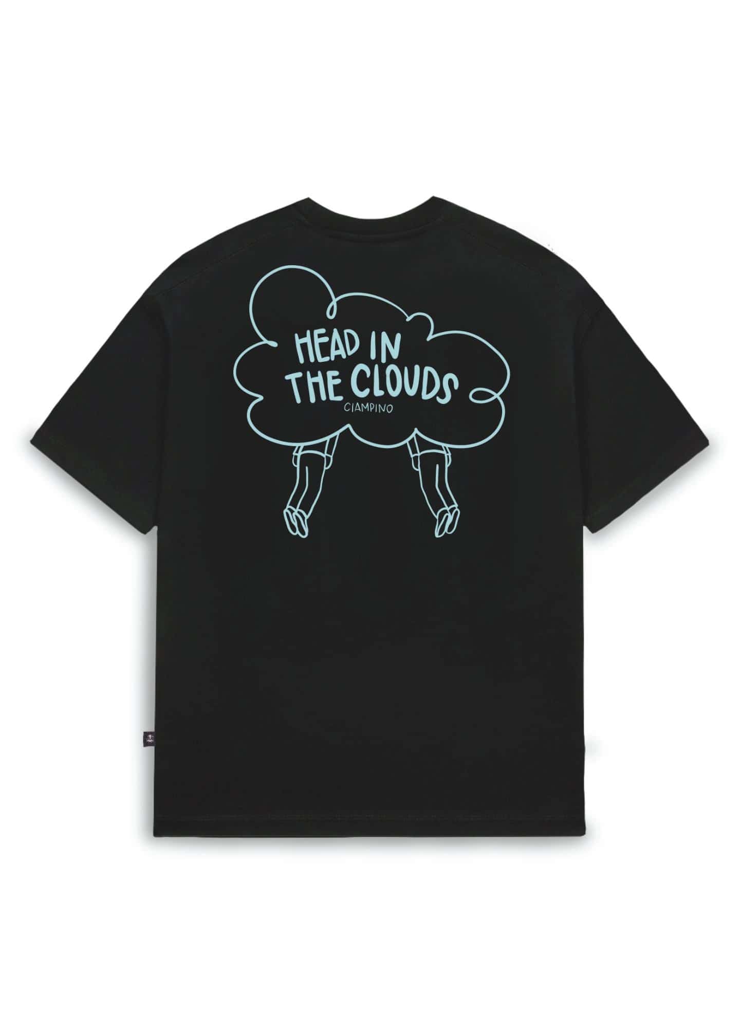 Clouds Oversized - Negro