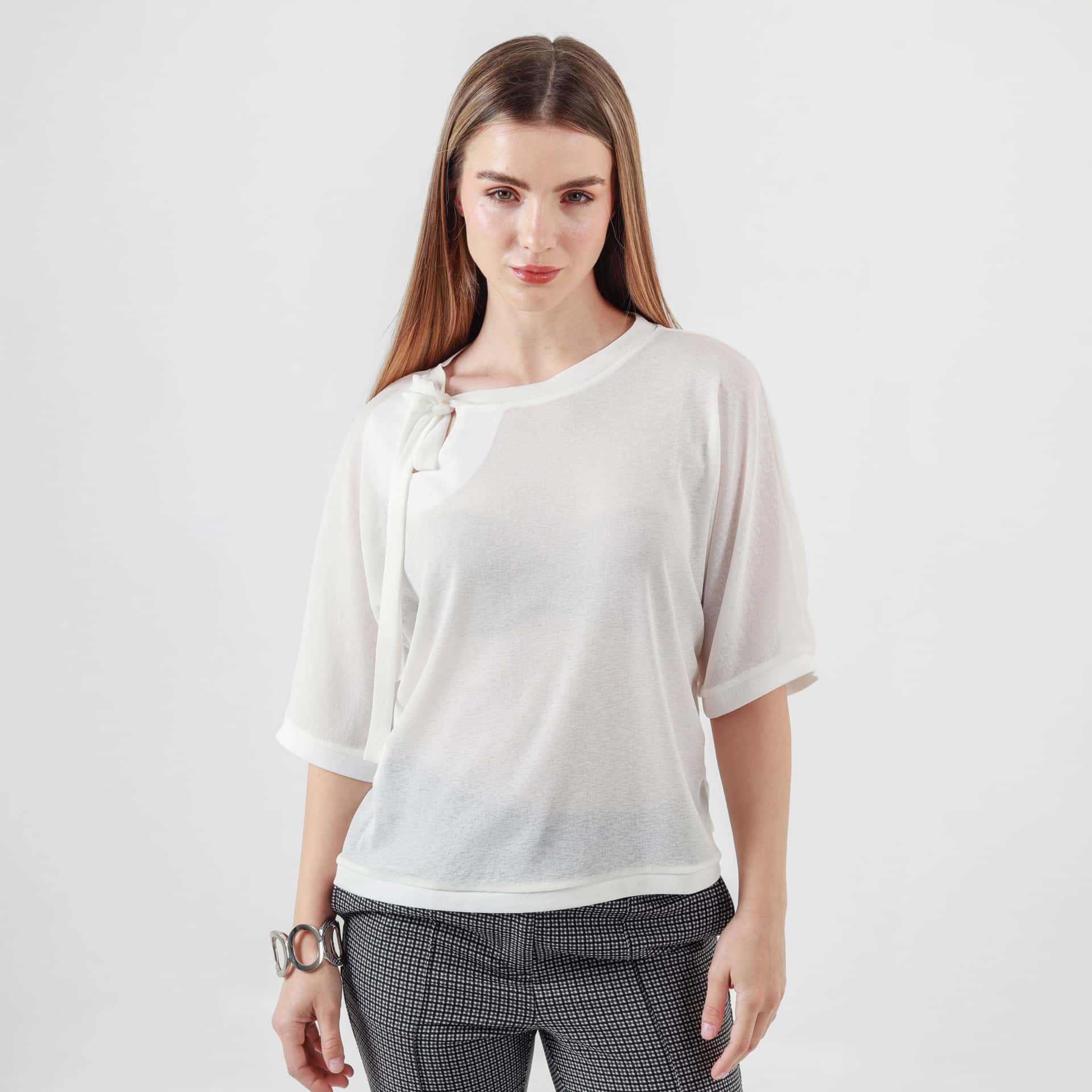 Camiseta Cuello Redondo Manga Larga