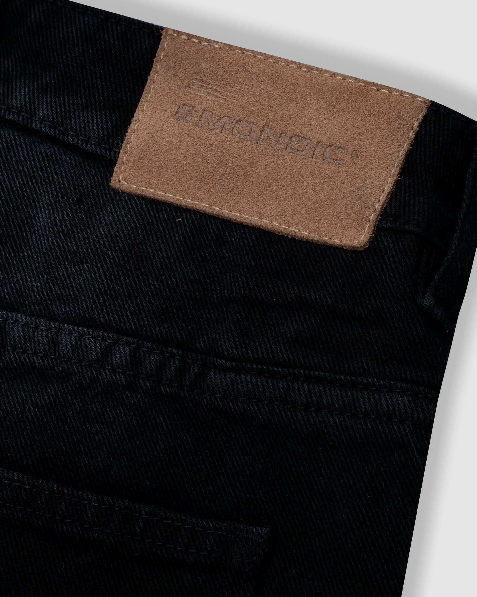 Pocket Straight Pants – Negro Desgastado - miniatura 4