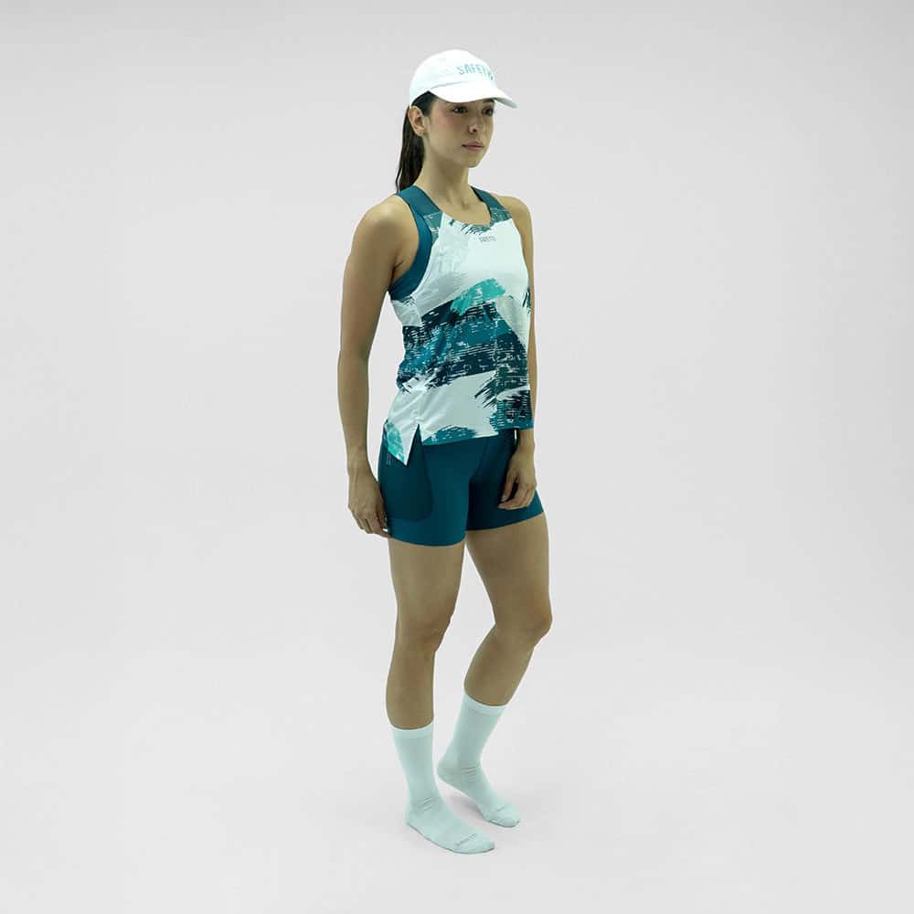 CAMISETA  RUNNING MANGA SISA SWIPE SWIPE PARA MUJER - miniatura 1