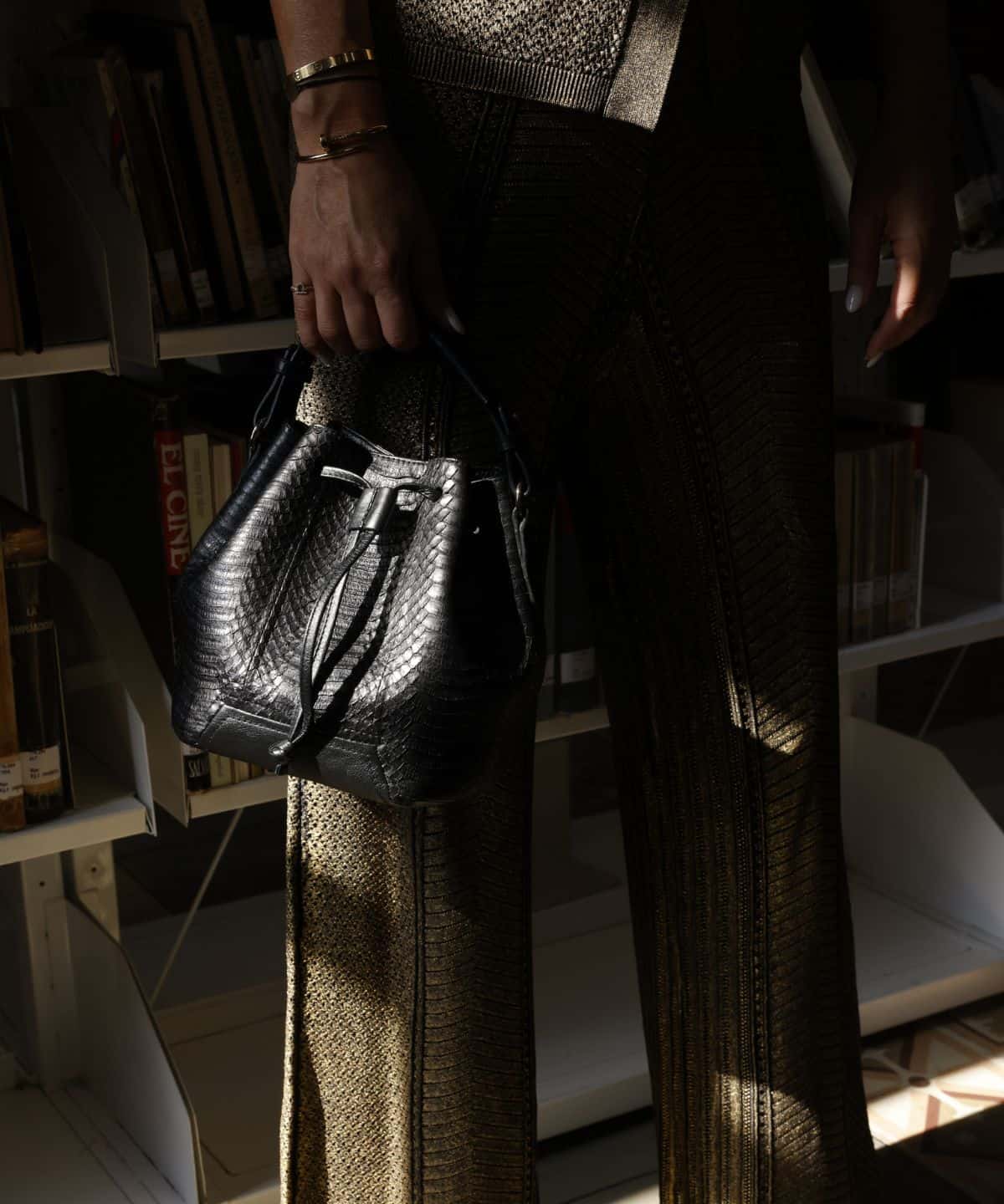 Alva in Snake and Leather
