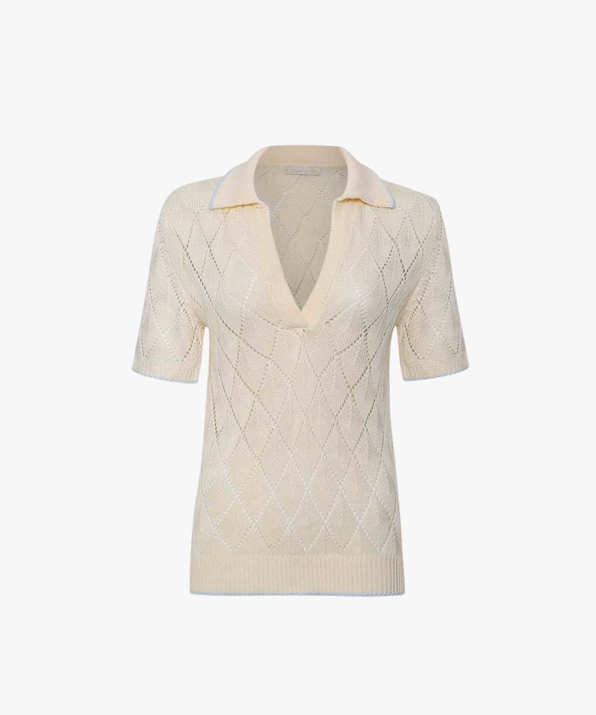 Zaylee Knitted Polo Shirt