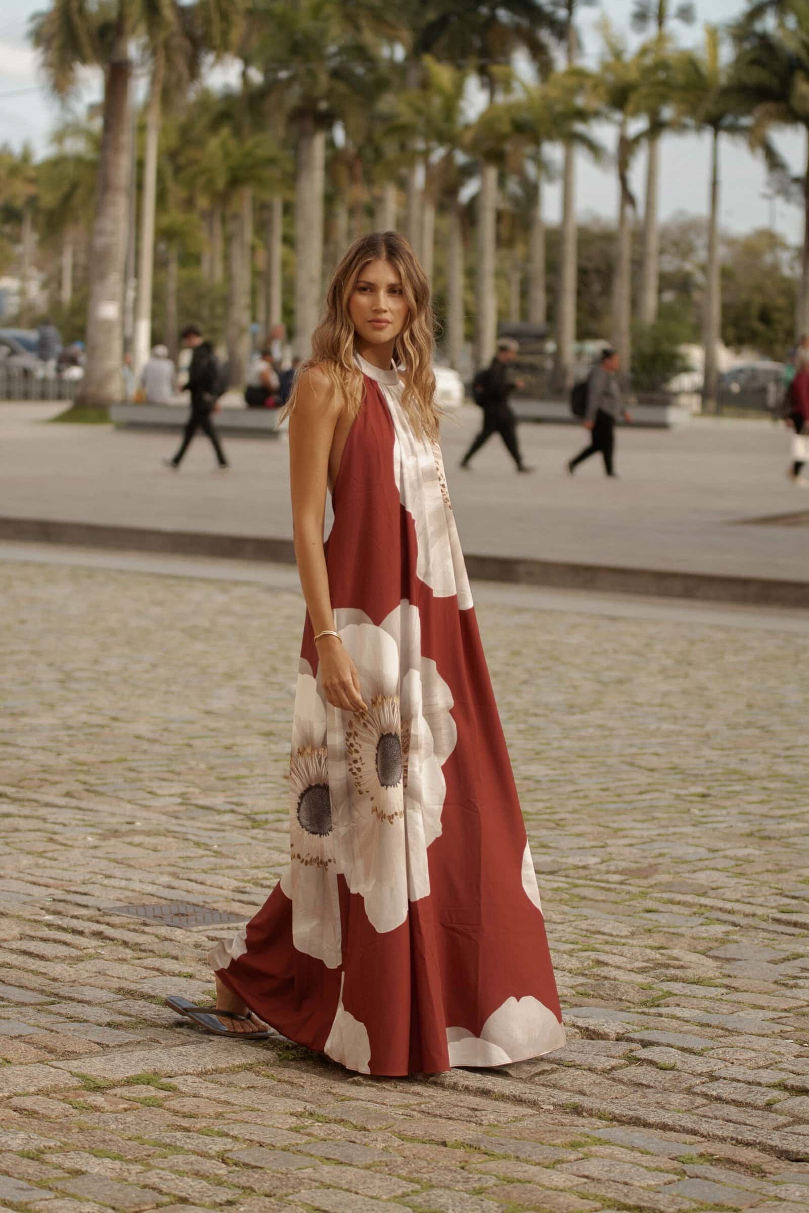 Vestido Maranta