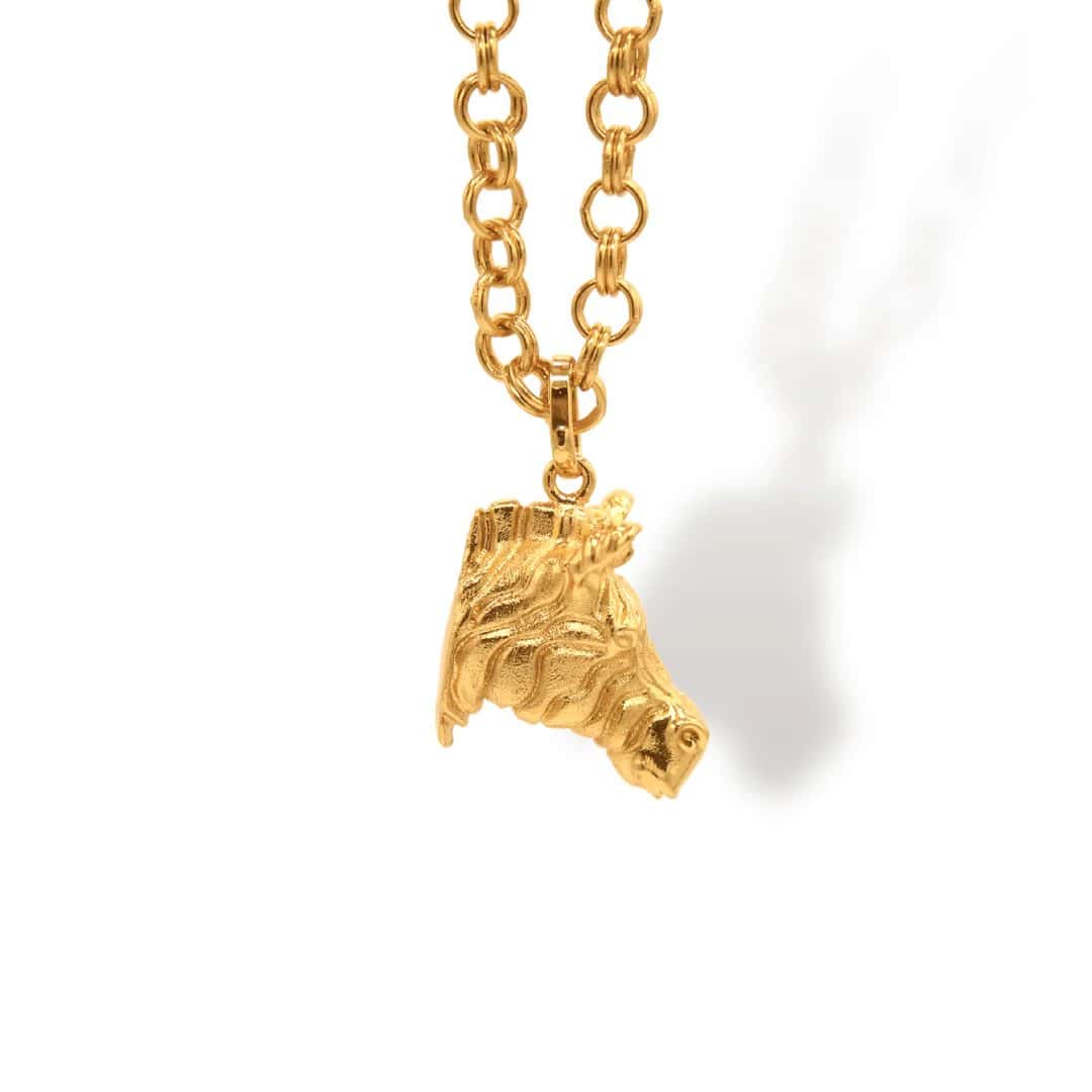 Cadena con cabeza de cebra
