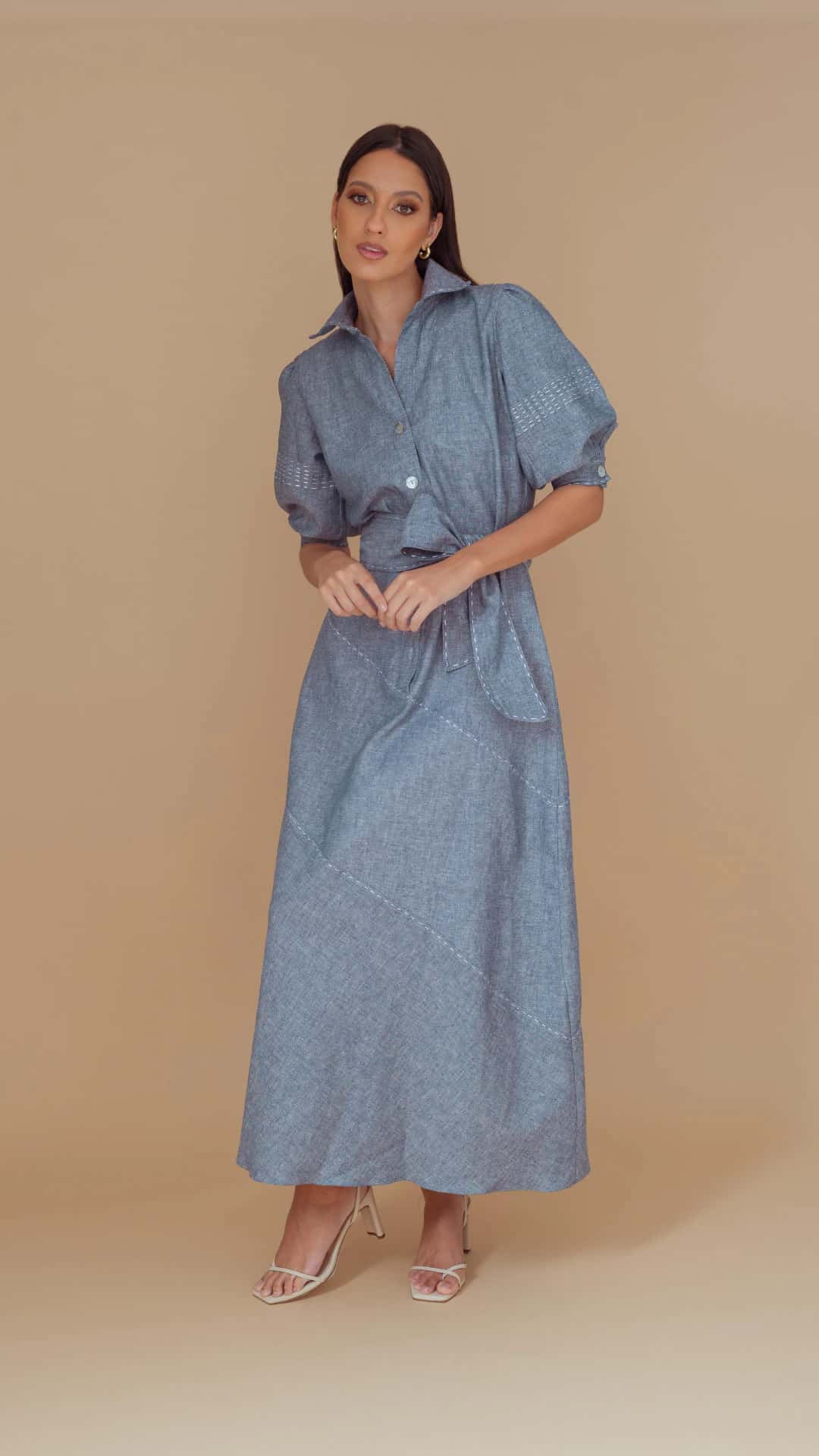 Isabel Blue Dress