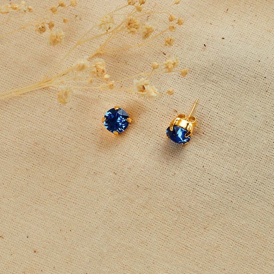 Topos de Cristal Azul Zafiro
