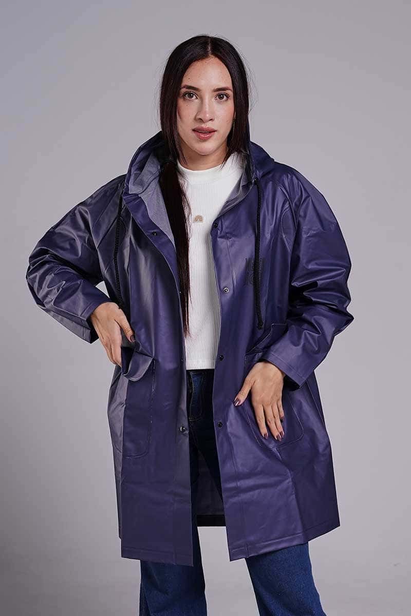 Raincoat Armor Azul Noche
