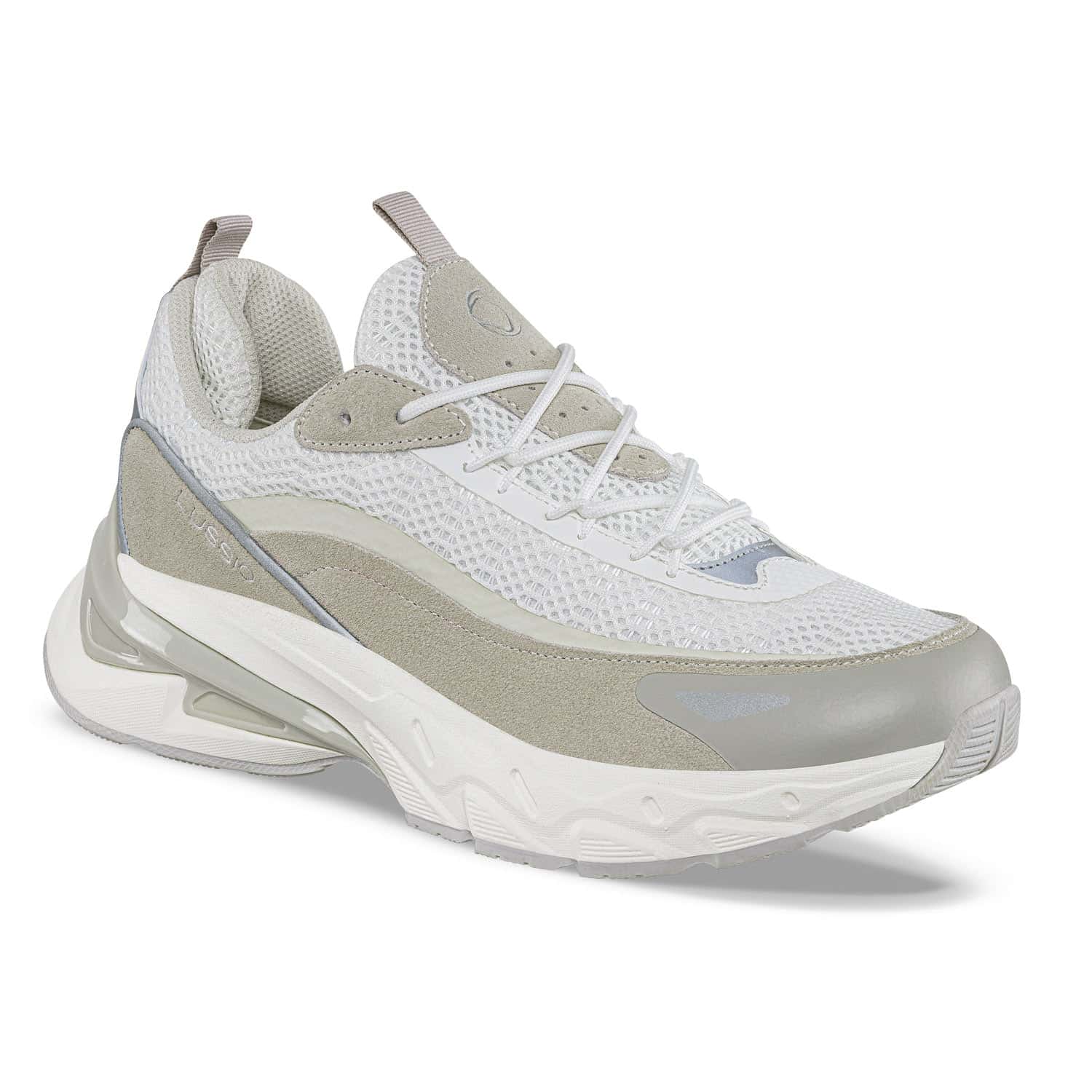 Zapatos Casuales Lanzio Beige Lussio Para Hombre