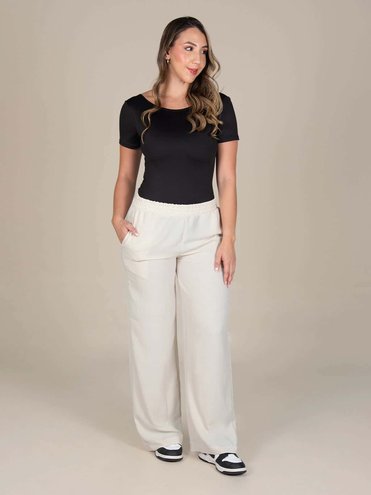 pantalon Siriu ivory - miniatura 3