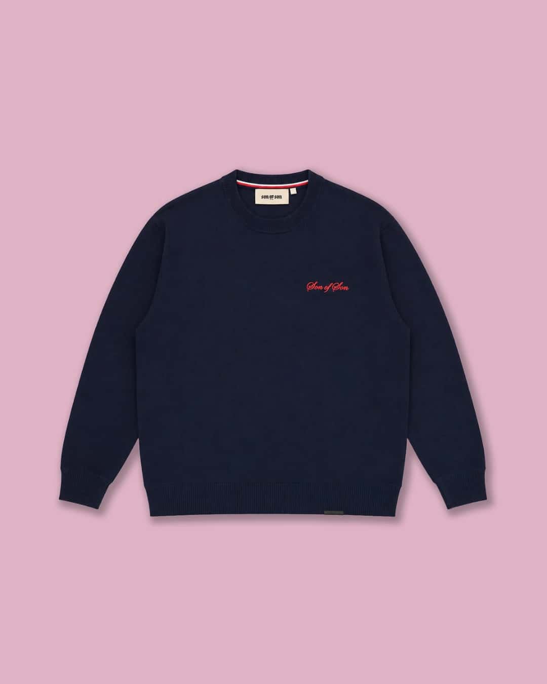 PATRIARCH KNIT SWEATER — BLUE NAVY - miniatura 1