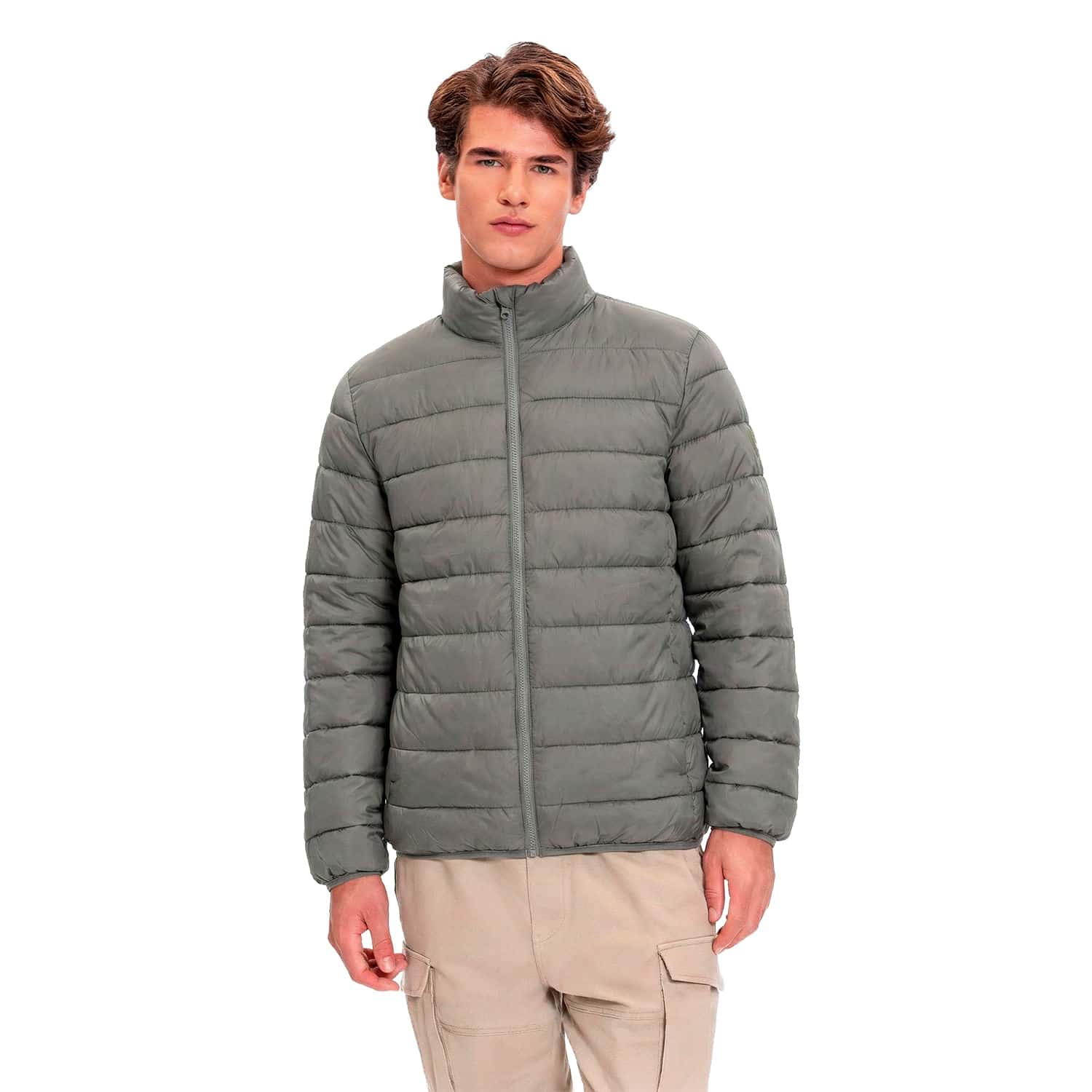 Chaqueta Acolchada Para Hombre Coloro