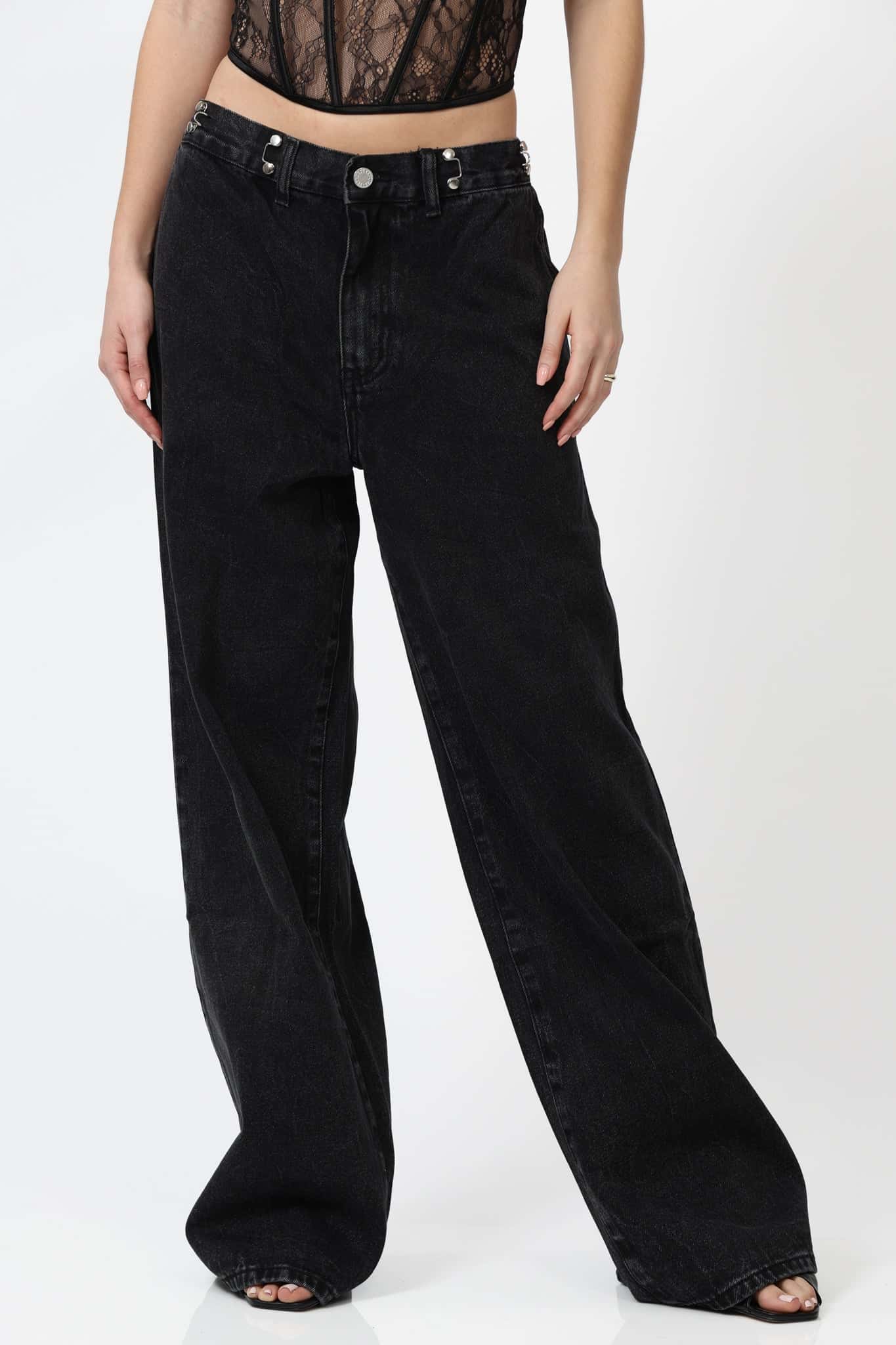 UTOPIAN JEANS NEGRO