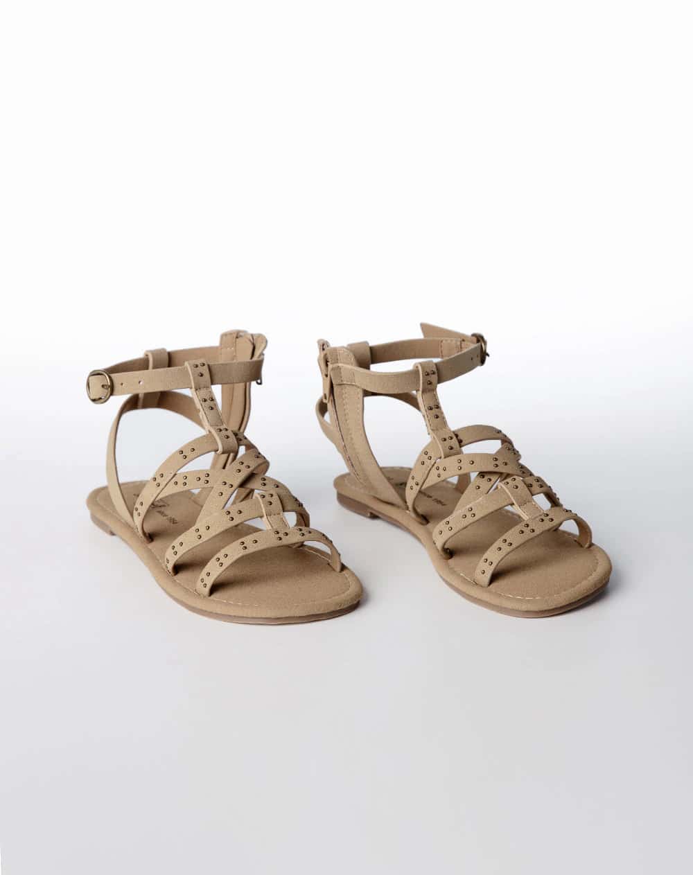 Sandalias café niña