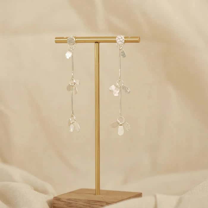 ARETES LARGOS SEMILLA SAGRADA - miniatura 2