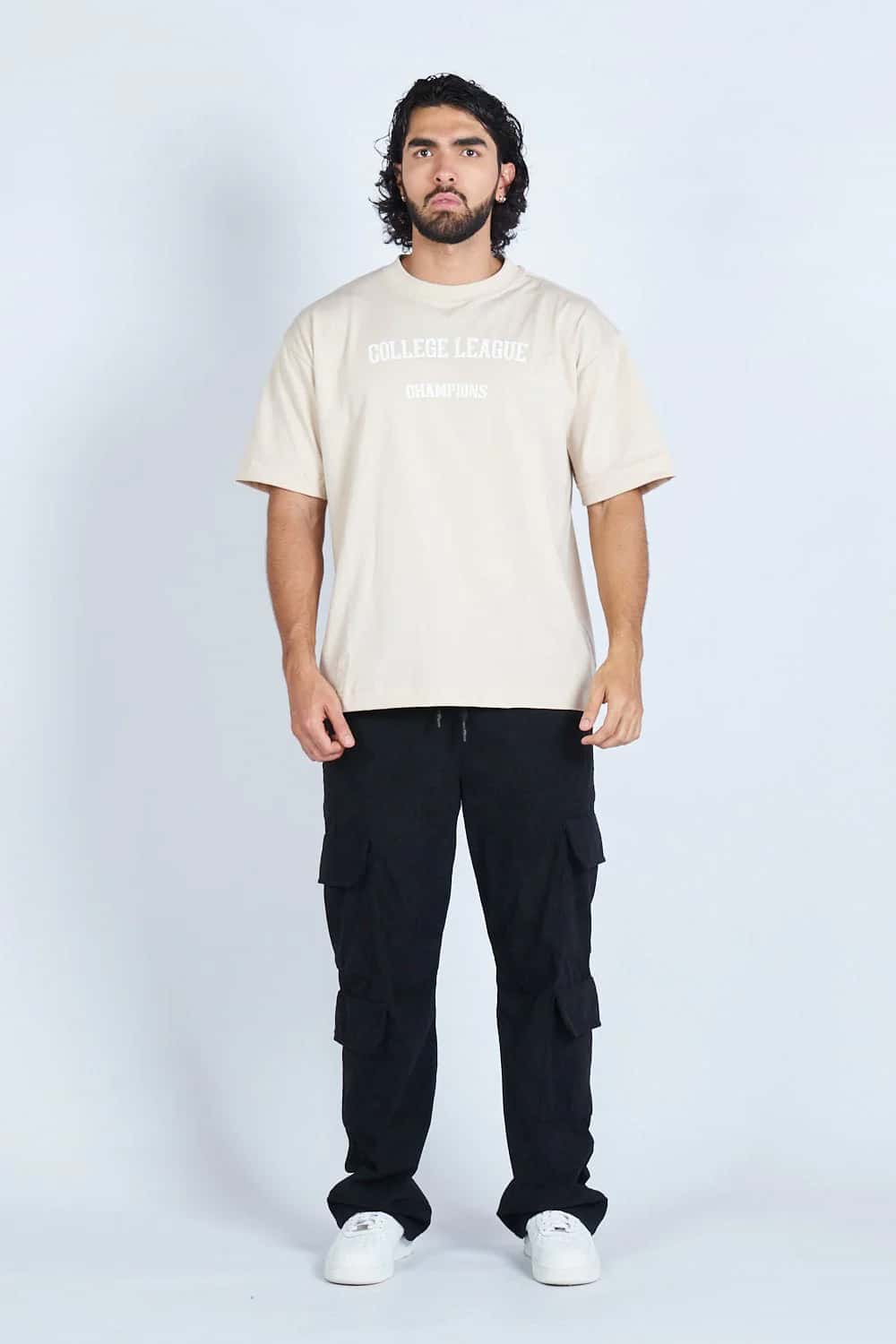 Pantalón Cargo Corduroy NEGRO | Drop 03 |