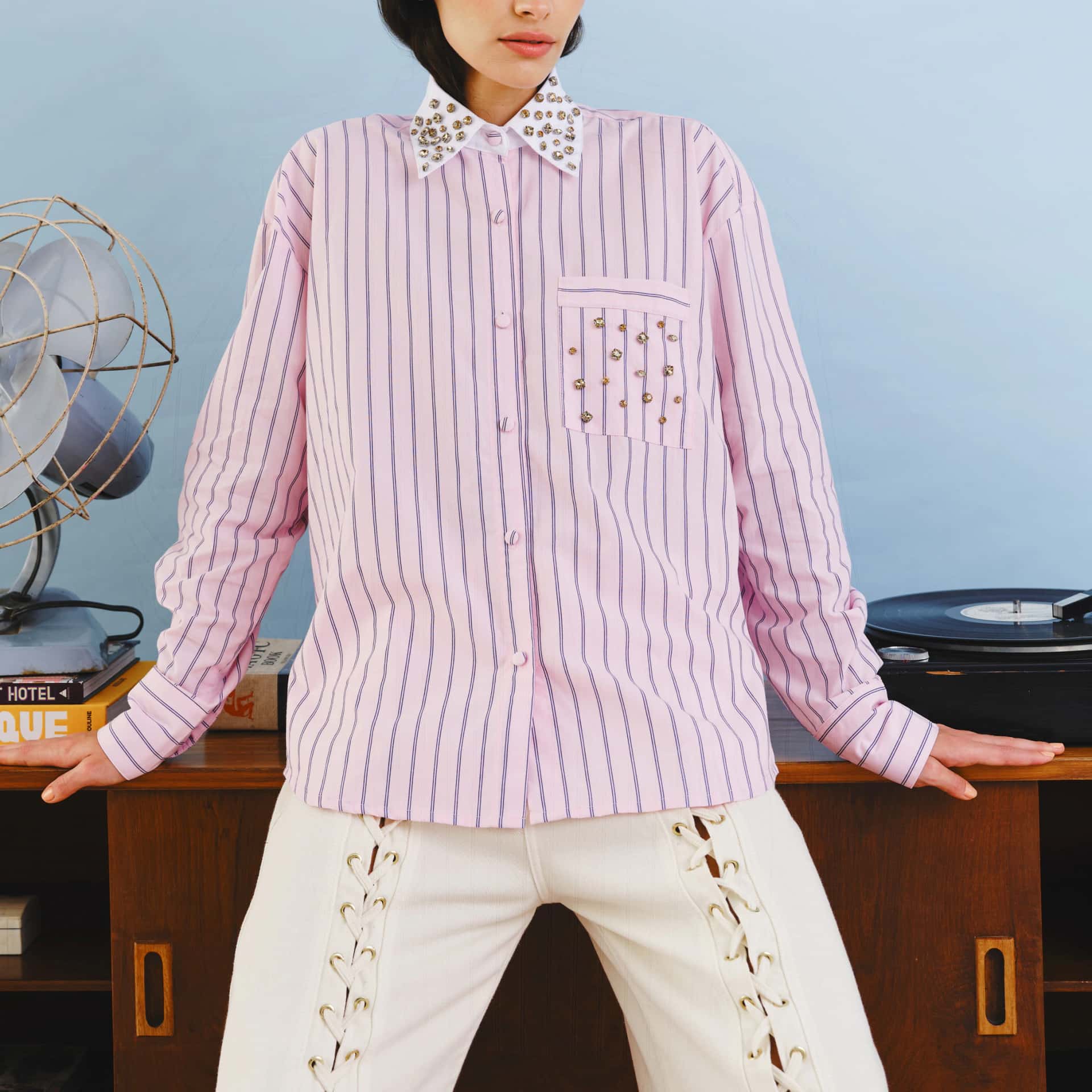 CAMISA ELSA ROSA - miniatura 3
