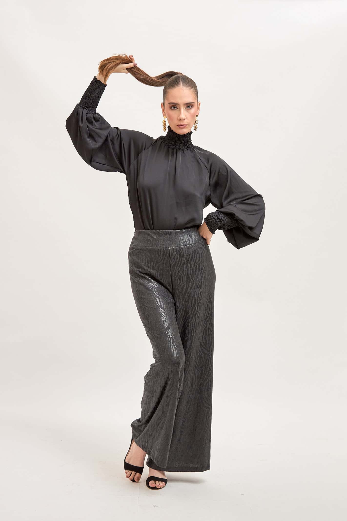 Blusa Brestel Negro - miniatura 7