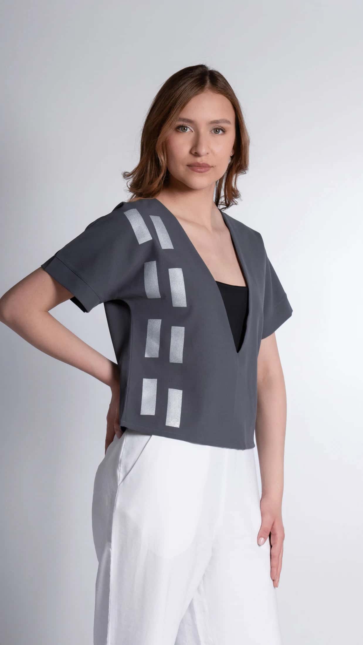 Silver Blouse
