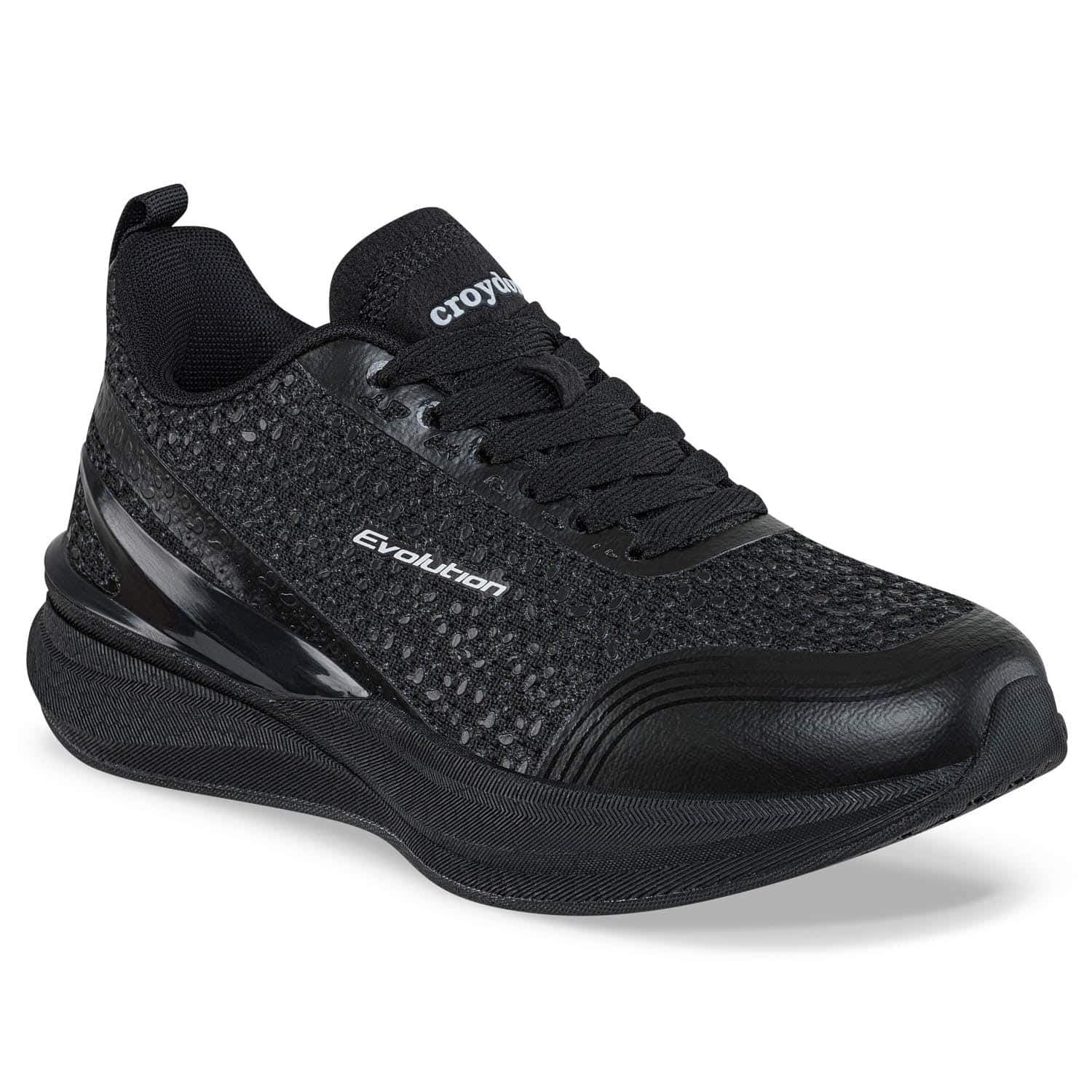 Tenis Running Jorica Negro-Negro Croydon Para Mujer