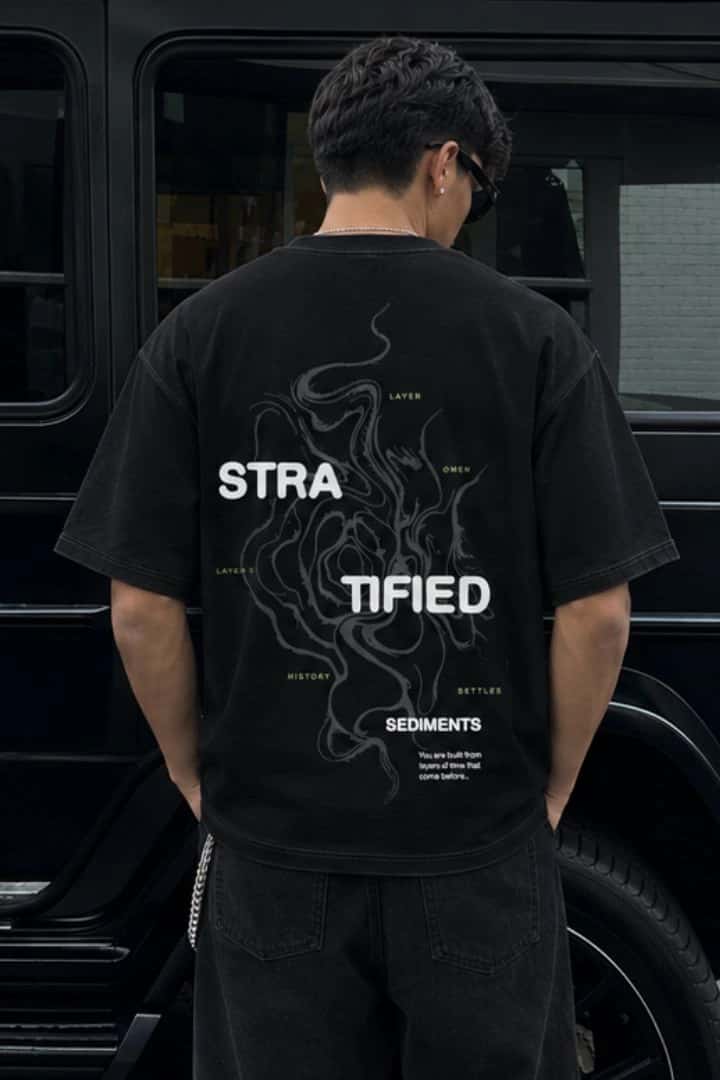 CAMISETA OVERSIZED STRATIFIED - miniatura 1
