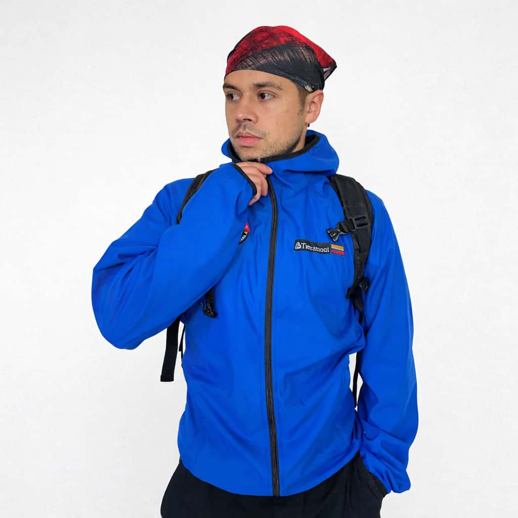 Chaqueta Impermeable Pionono Azul Hombre