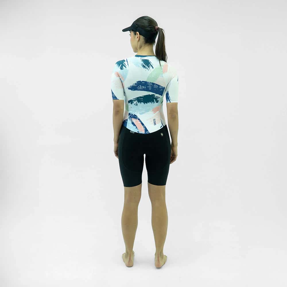 ENTERIZO MANGA CORTA FLICK BLANCO PARA MUJER - miniatura 2