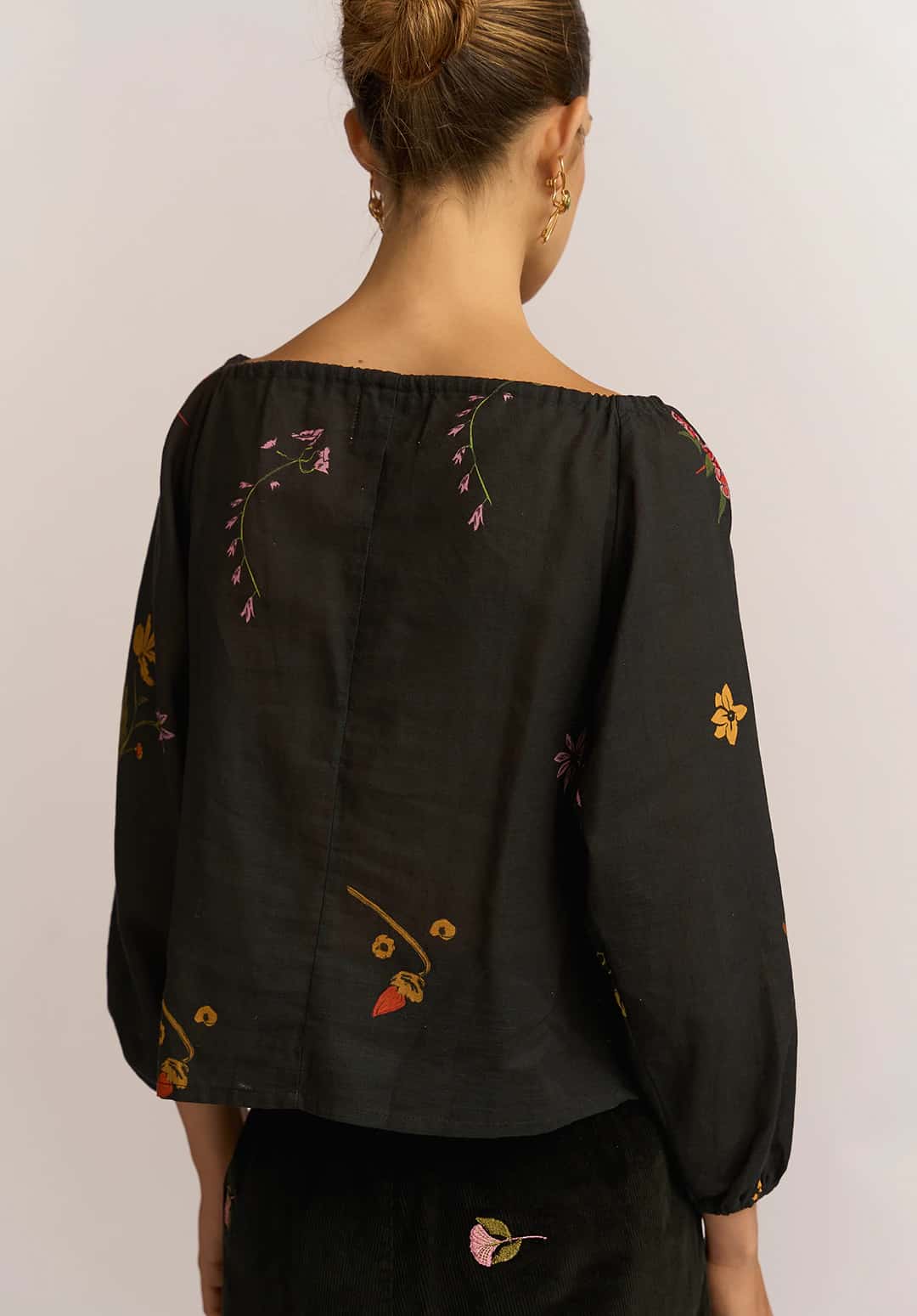 Blusa Petunia Black - miniatura 4