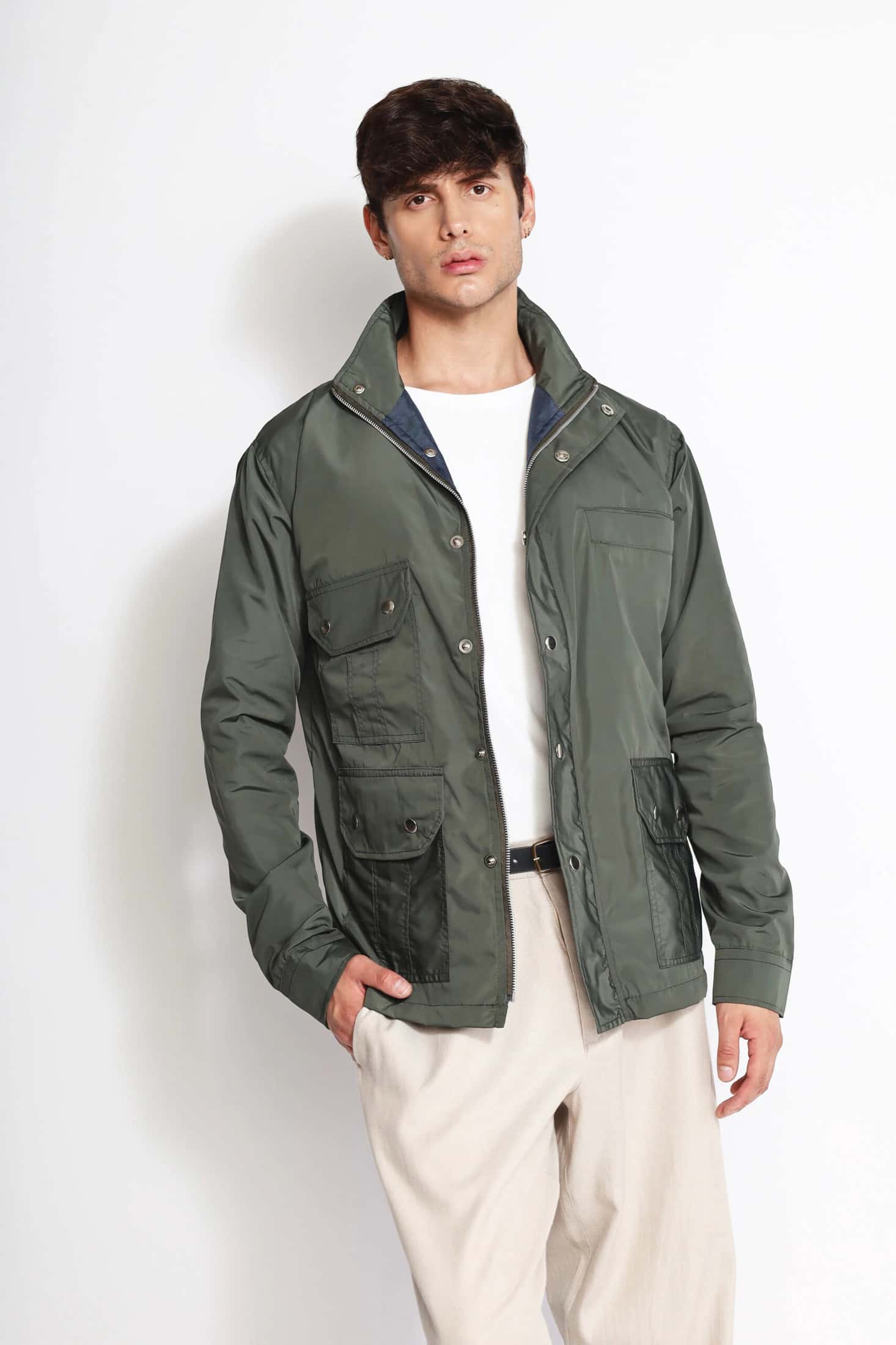 Impermeable  verde