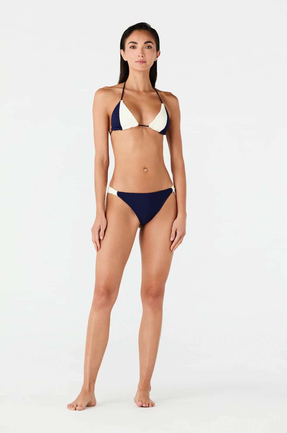 Potosi Bottom / Navy - Ivory