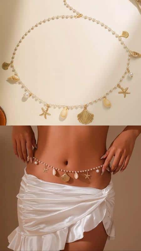 CADENITA CORPORAL BODY CHAIN EN PERLAS
