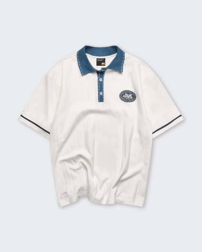 Polo Blanco Relaxed Fitting In - miniatura 6